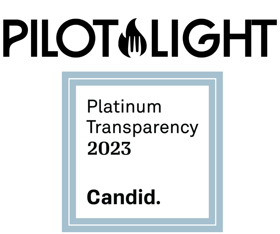 Pilot Light Logo & Candid Platinum Seal of Transparency for 2023 